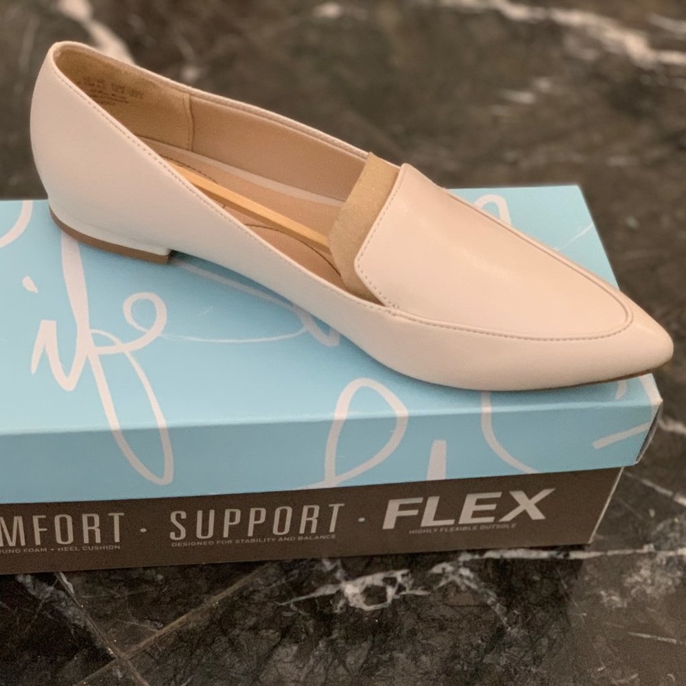Lifestride Ramira Flats in Bone (Ivory) NEW!